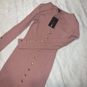 Fashion nova button down dress